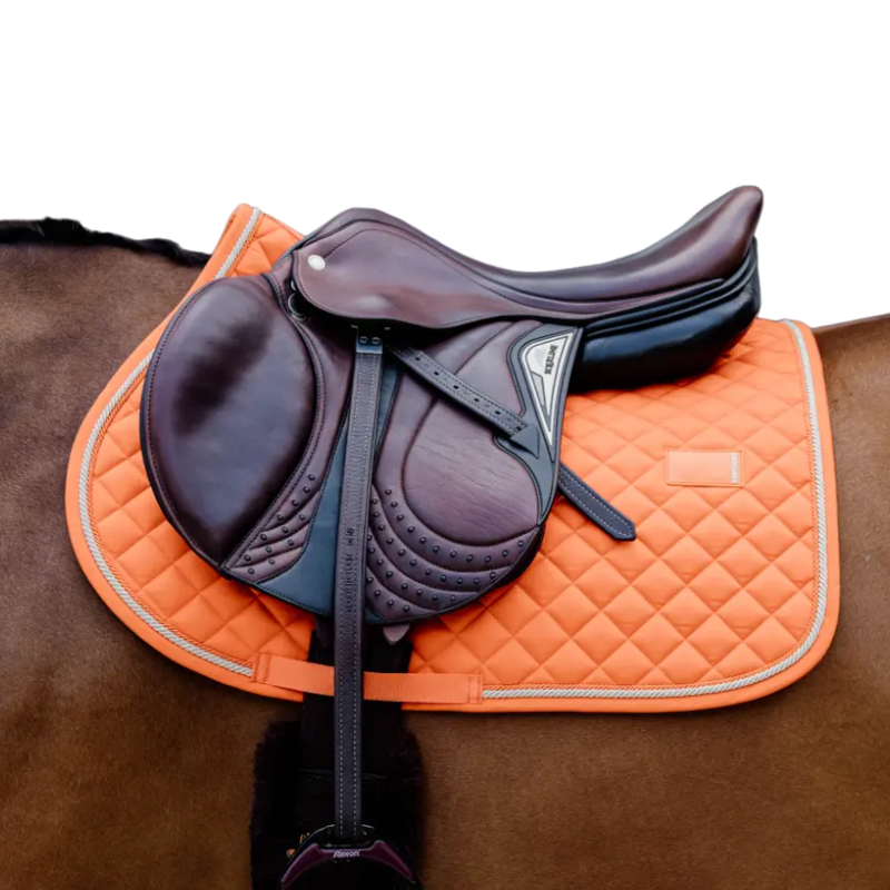 Kentucky Horsewear - Tapis de selle Diamond Rope orange | - Ohlala
