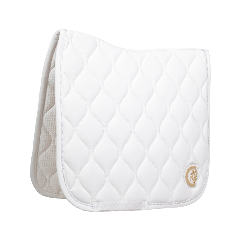 Kentucky Horsewear - Tapis de dressage Wave 3D logo blanc | - Ohlala