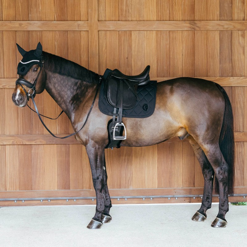 Kentucky Horsewear - Tapis de dressage Wave 3D logo noir | - Ohlala