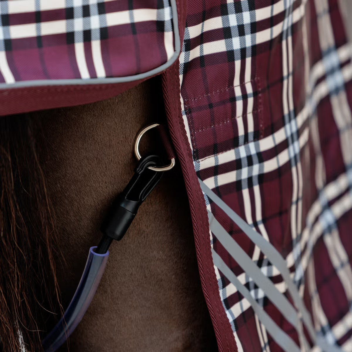 Kentucky Horsewear - Couverture d'extérieur imperméable All Weather Comfort 0g bordeaux