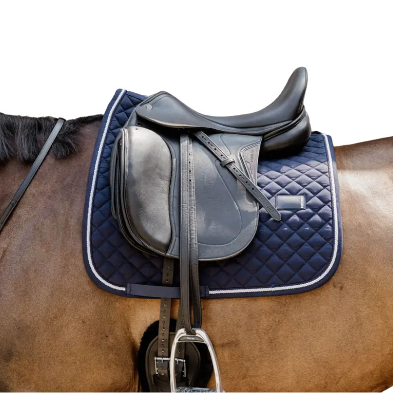 Kentucky Horsewear - Tapis de dressage Diamond Rope marine | - Ohlala