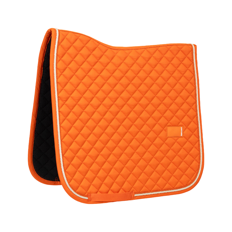 Kentucky Horsewear - Tapis de dressage Diamond Rope orange | - Ohlala
