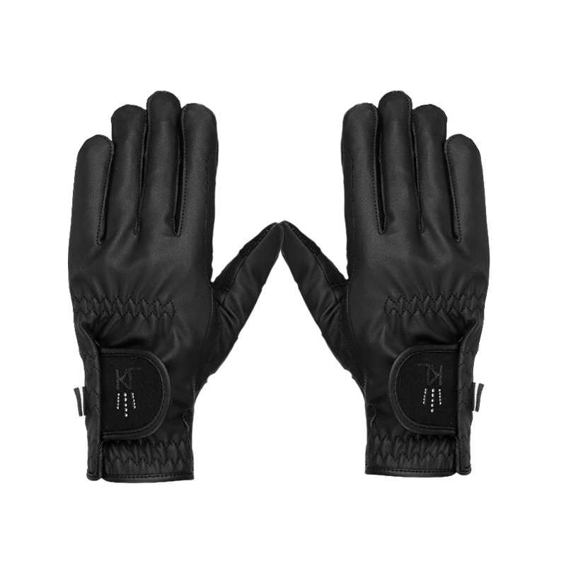 Kingsland - Gants d'équitation femme KLVanio hiver noir | - Ohlala