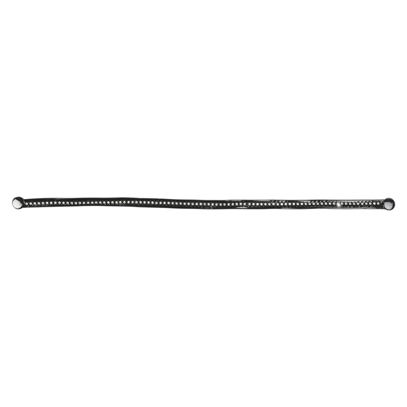 Lami-cell - Galon pour casque d'équitation strass blanc | - Ohlala