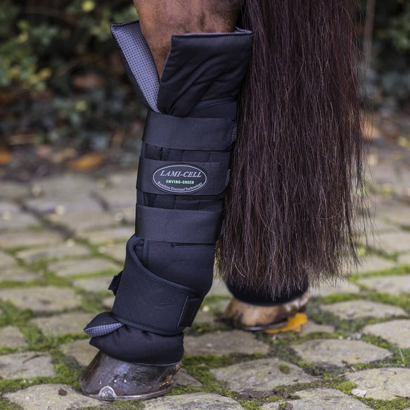 Lami-cell - Guêtres d'écurie Bambou noir (x2) | - Ohlala