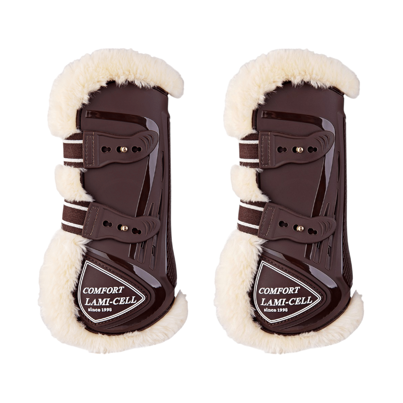 Lami-cell - Guêtres ouvertes Confort Bambou marron | - Ohlala