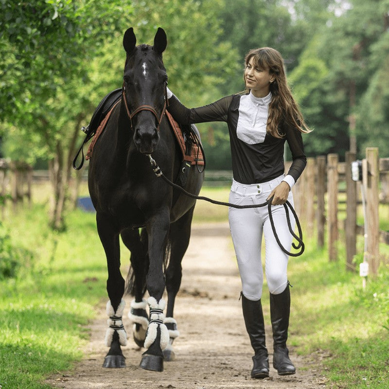 Lami-cell - Guêtres ouvertes Confort Bambou noir | - Ohlala