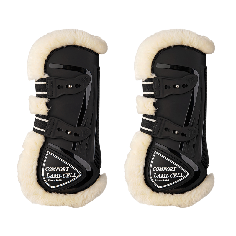 Lami-cell - Guêtres ouvertes Confort Bambou noir | - Ohlala