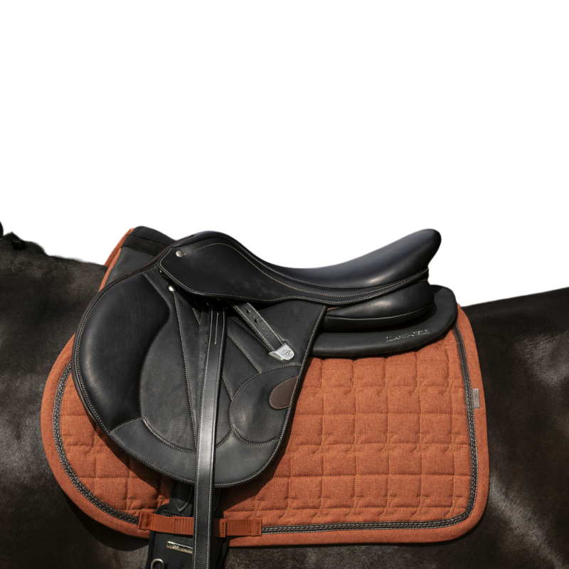 Lami-cell - Tapis de selle Vintage orange | - Ohlala