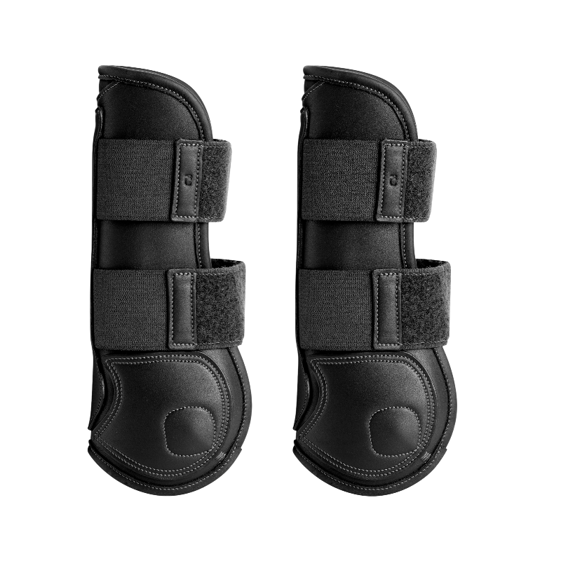 Lemieux - Guêtres ouvertes tendons Capella noir | - Ohlala