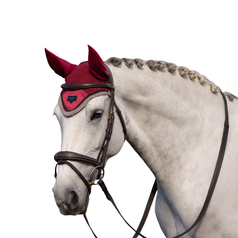 Lemieux - Bonnet anti-mouches Loire Ember bordeaux | - Ohlala