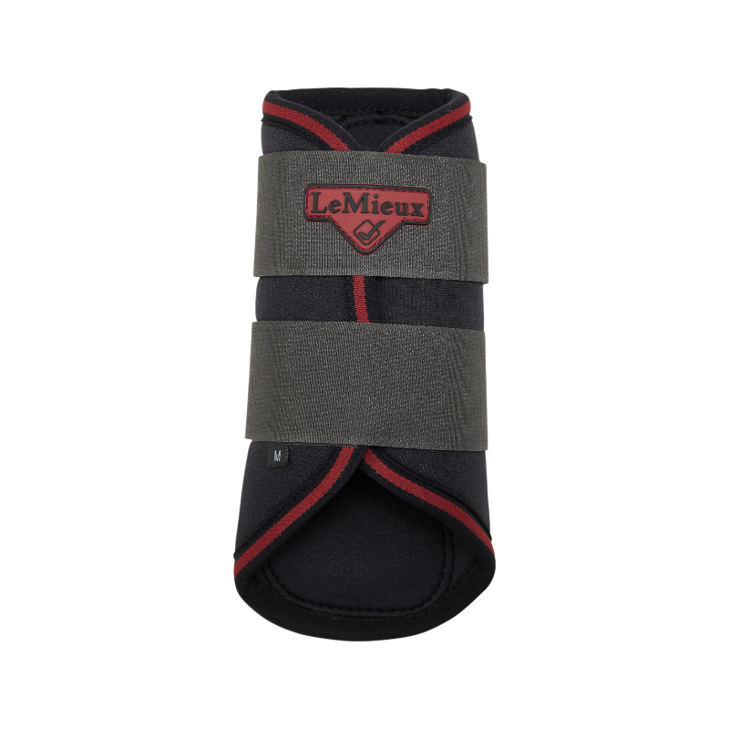 Lemieux - Guêtres fermées Grafter Cinder gris/ bordeaux | - Ohlala