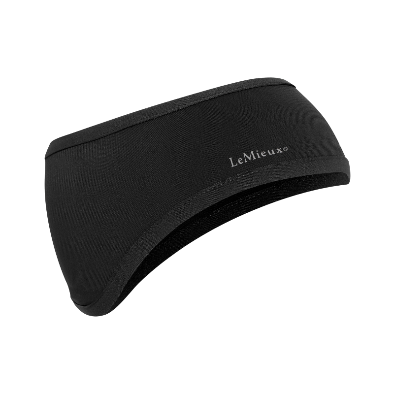 Lemieux - Bandeau cache oreille Ear Warmer noir | - Ohlala
