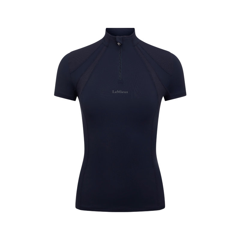 Lemieux - Baselayer manches courtes femme Mia Mesh marine | - Ohlala