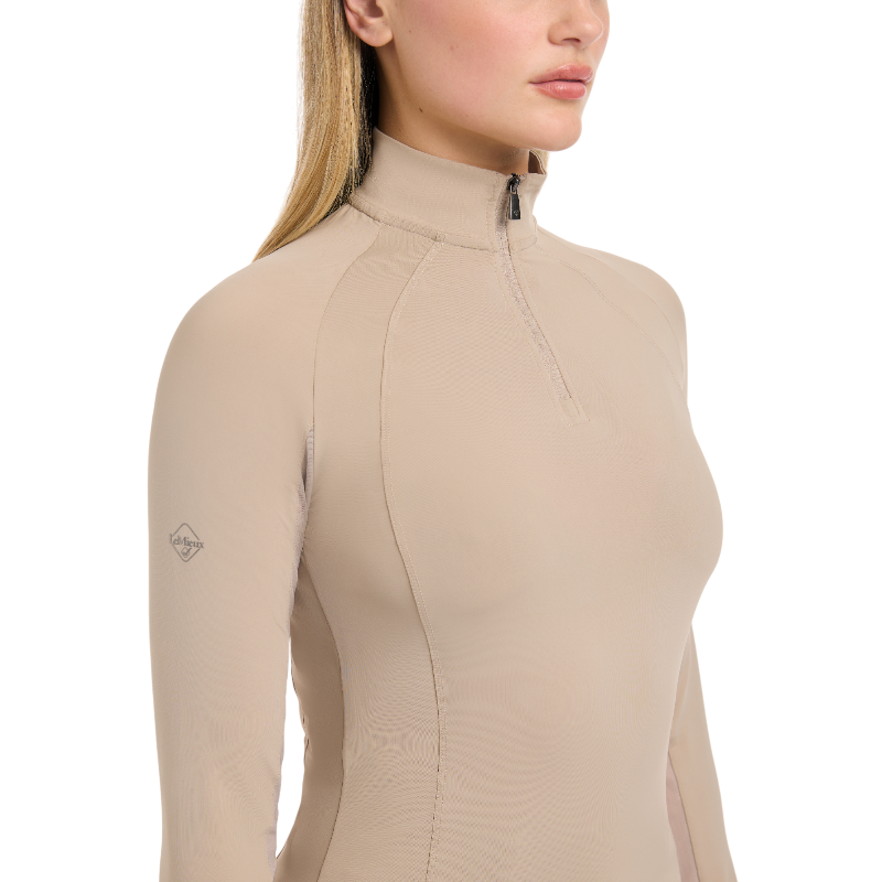 Lemieux - Baselayer manches longues femme Halle amande | - Ohlala