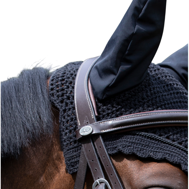Lemieux - Bonnet pour chevaux Acoustic Pro noir | - Ohlala