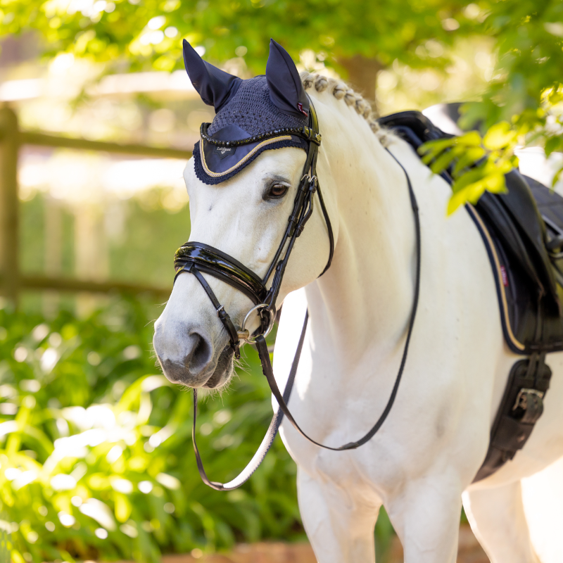 Lemieux - Bonnet pour chevaux Loire dusk blue | - Ohlala