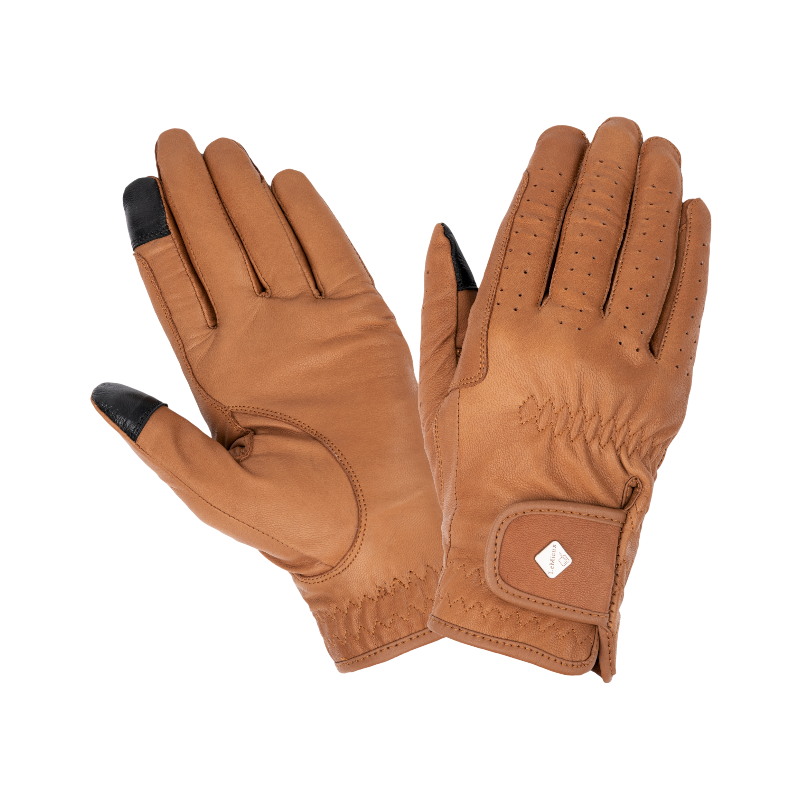 Lemieux - Gants d'équitation Classic Leather tan | - Ohlala
