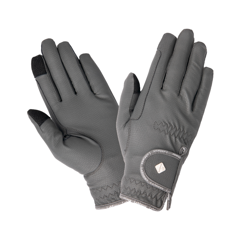 Lemieux - Gants d'équitation Classic gris | - Ohlala