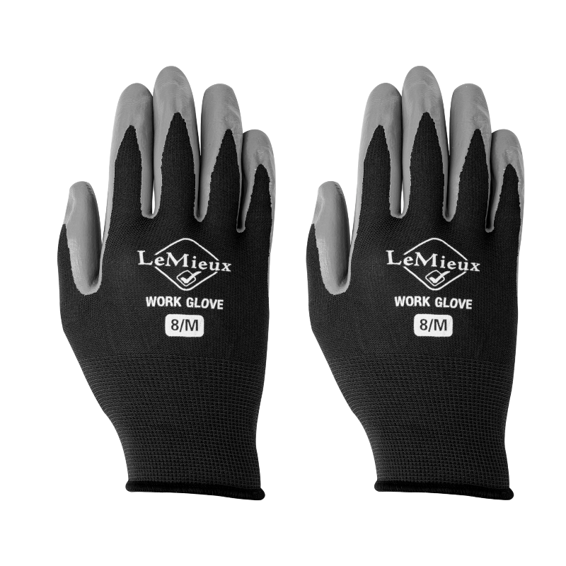 Lemieux - Gants de travail Work noir | - Ohlala