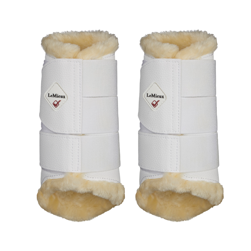 Lemieux - Guêtres fermées Fleece Lined blanc (x2) | - Ohlala