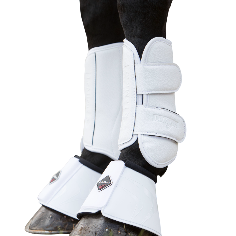 Lemieux - Guêtres fermées d'entraînement Schooling blanc | - Ohlala