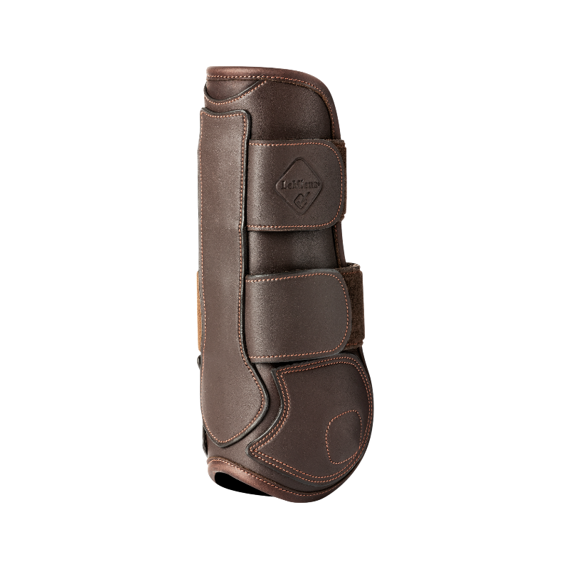 Lemieux - Guêtres ouvertes tendons Capella marron | - Ohlala