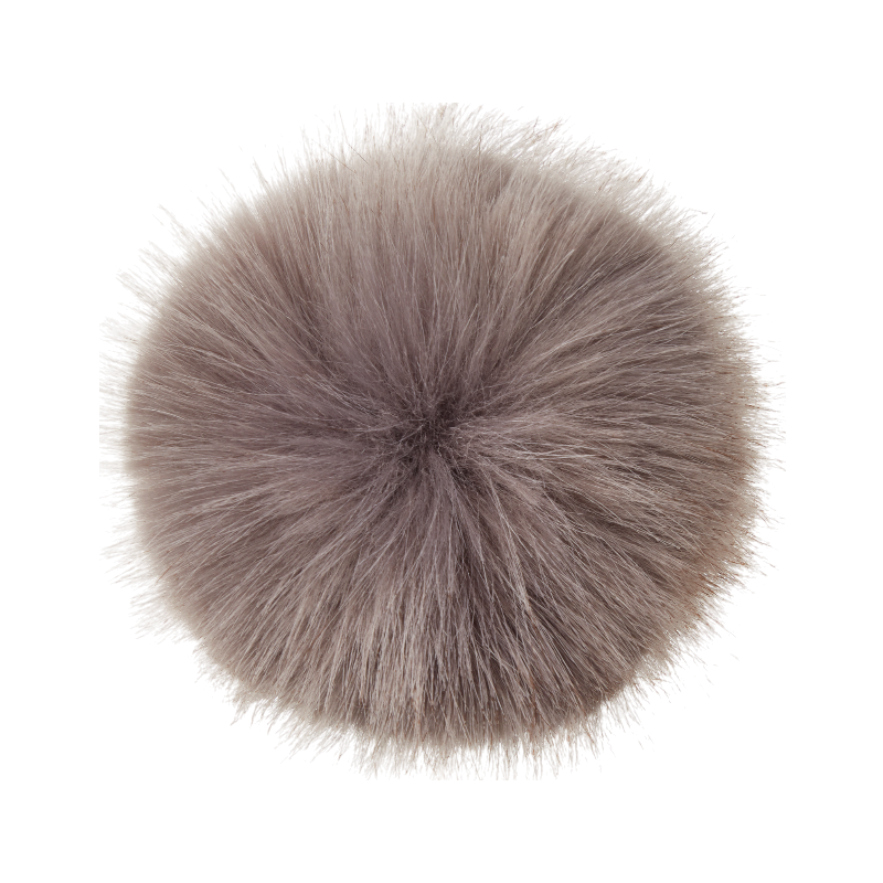 Lemieux - Pompon pour toque gris | - Ohlala