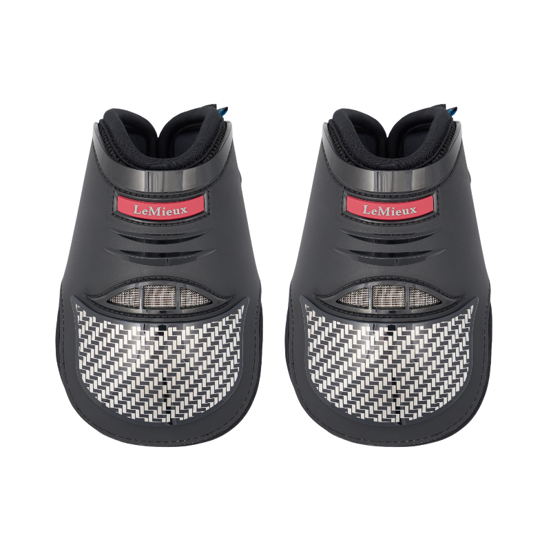 Lemieux - Protège-boulets Exo-Flex Fetlock noir/ argent | - Ohlala