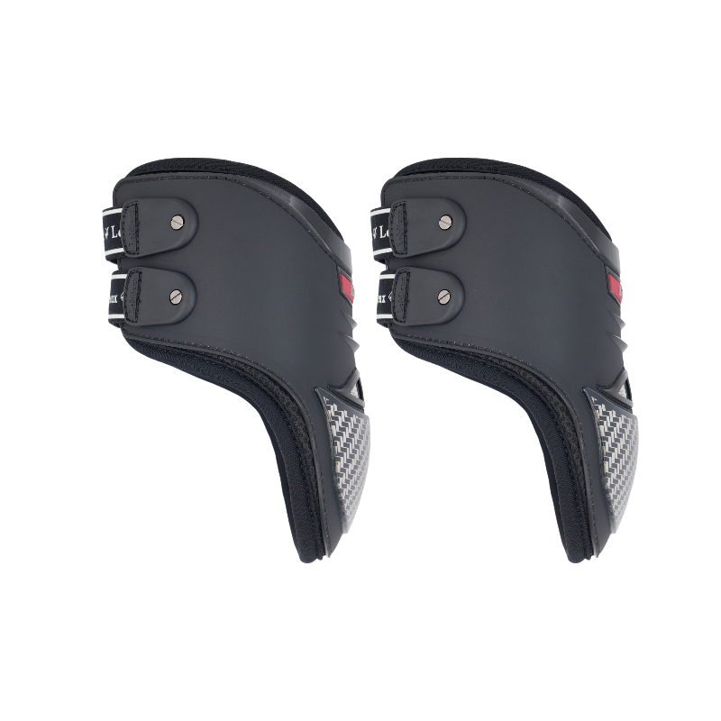 Lemieux - Protège-boulets Exo-Flex Fetlock noir/ argent | - Ohlala