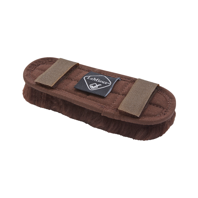 Lemieux - Protège muserolle Merino+ marron | - Ohlala