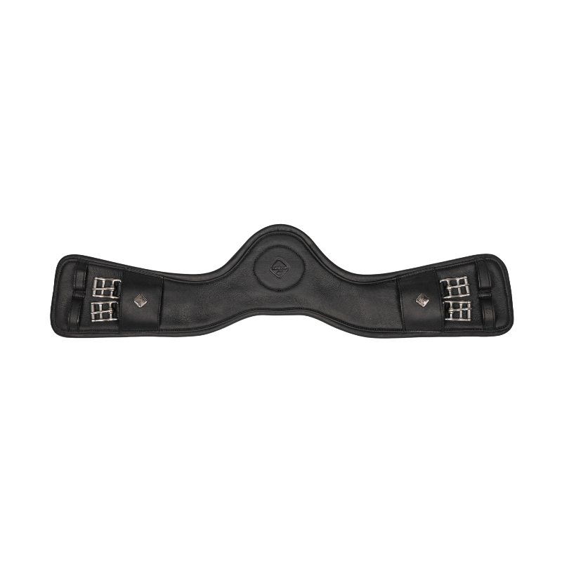 Lemieux - Sangle de dressage Gel-Tek anatomique noir | - Ohlala