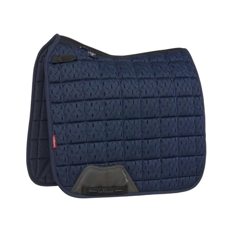 Lemieux - Tapis de dressage 3D Mesh Self-Cool Square marine | - Ohlala