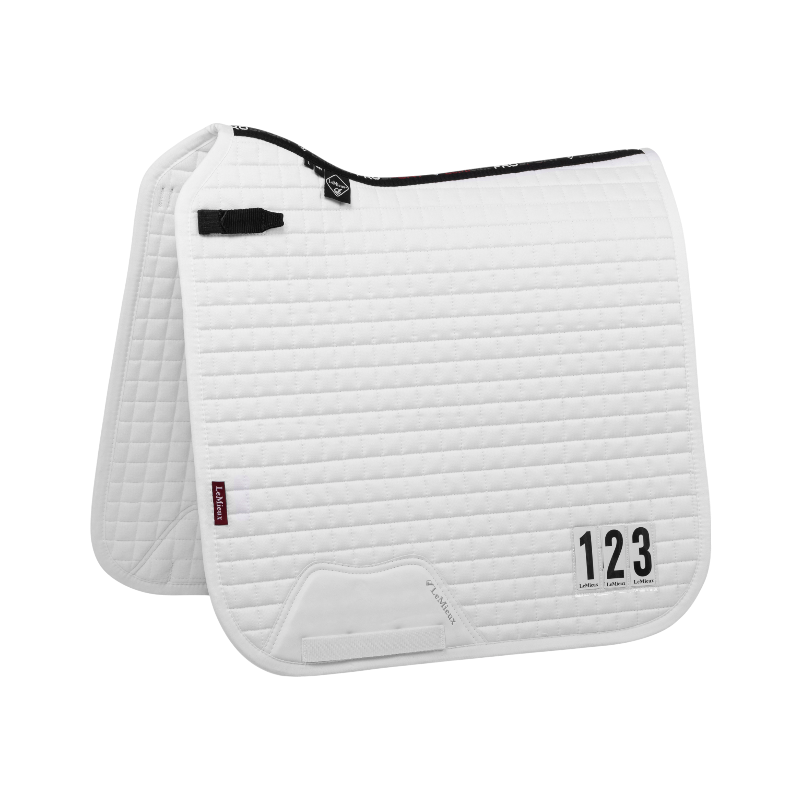 Lemieux - Tapis de dressage Competition Coton blanc | - Ohlala