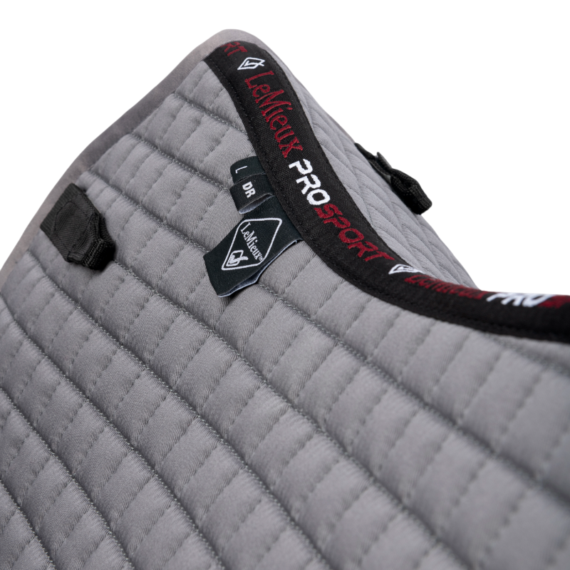 Lemieux - Tapis de dressage Square Coton gris | - Ohlala