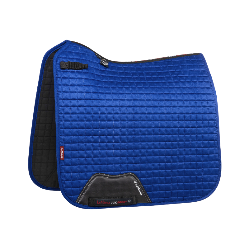 Lemieux - Tapis de dressage Square suédine benetton blue | - Ohlala