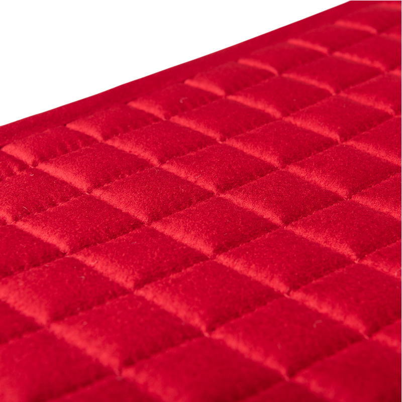 Lemieux - Tapis de dressage Square suédine chili | - Ohlala