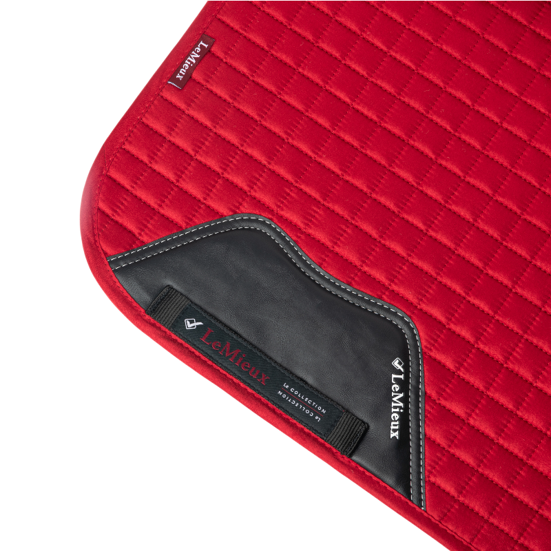 Lemieux - Tapis de dressage Square suédine chili | - Ohlala