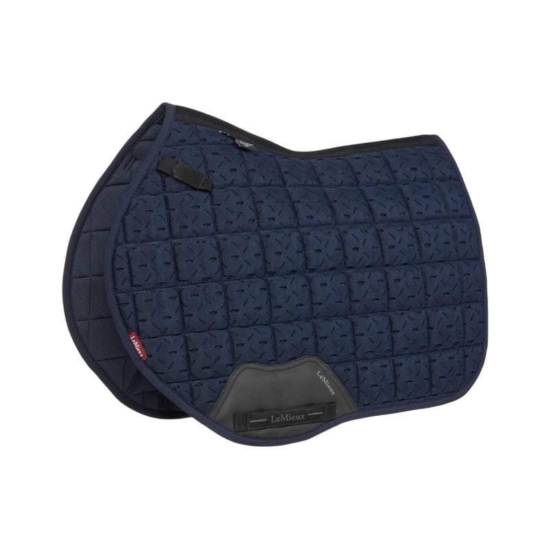 Lemieux - Tapis de selle 3D Mesh Self-Cool Square marine | - Ohlala