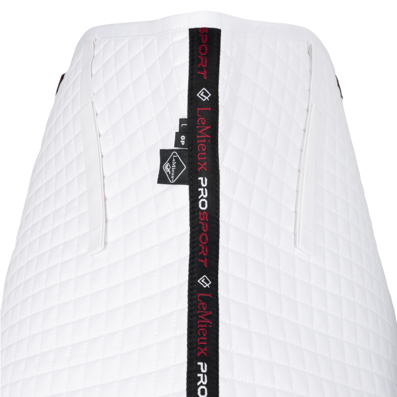 Lemieux - Tapis de selle Square Mixte Coton blanc | - Ohlala