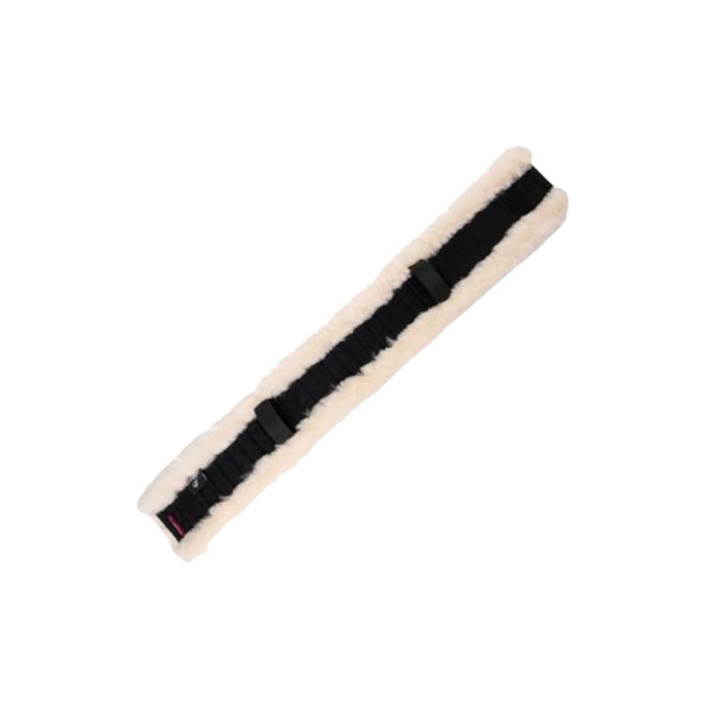 Lemieux - Housse de sangle mixte laine synthétique GP noir/ naturel | - Ohlala