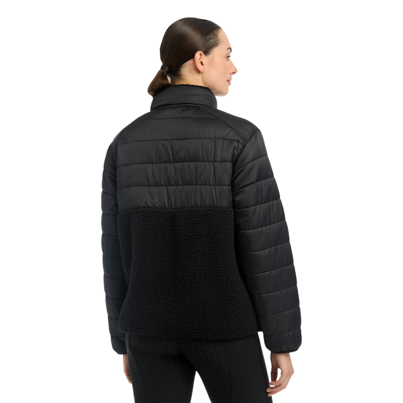 Lemieux - Polaire manches longues hybride femme Alissa noir | - Ohlala