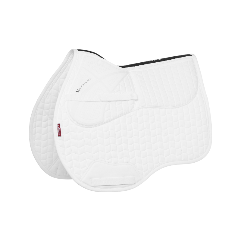 Lemieux - Tapis de selle mixte Pro Sorb Plain 2 Square blanc | - Ohlala