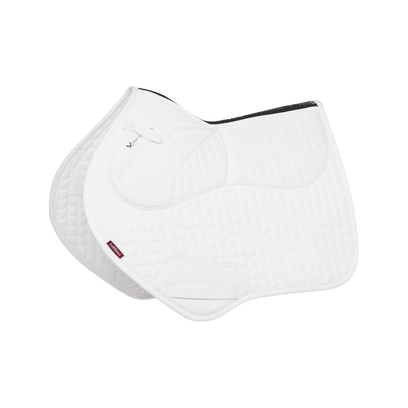 Lemieux - Tapis de selle Pro Sorb Plain 2 Square blanc | - Ohlala