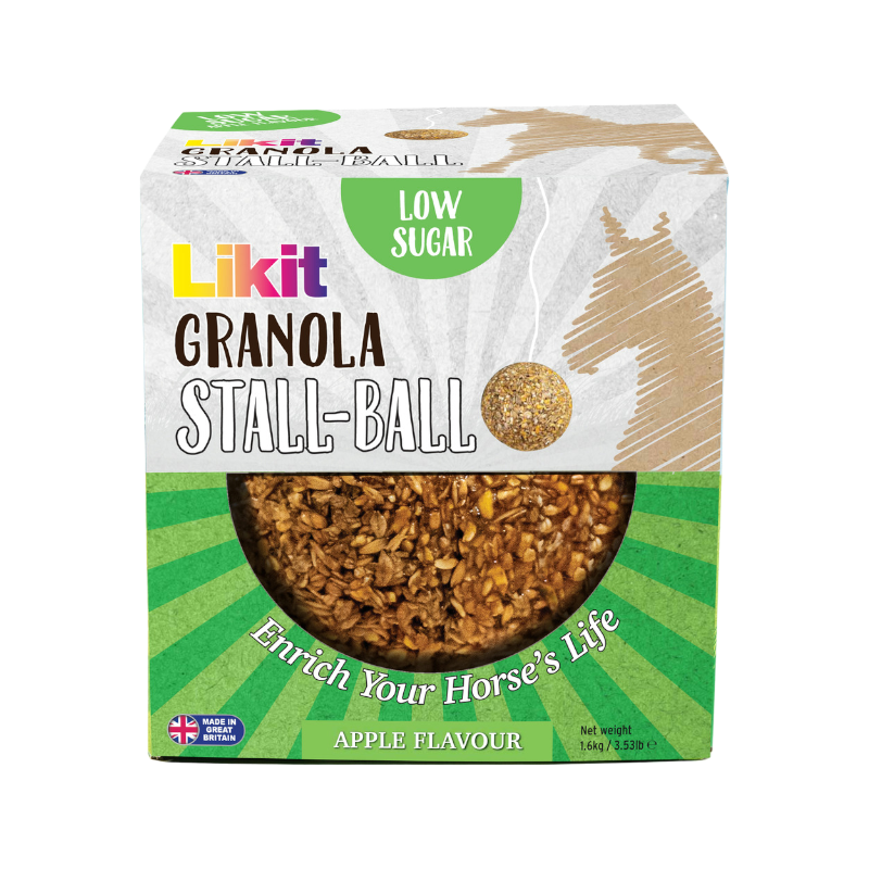 Likit - Friandise granola pomme Stall-ball allégée 1.5 kg | - Ohlala