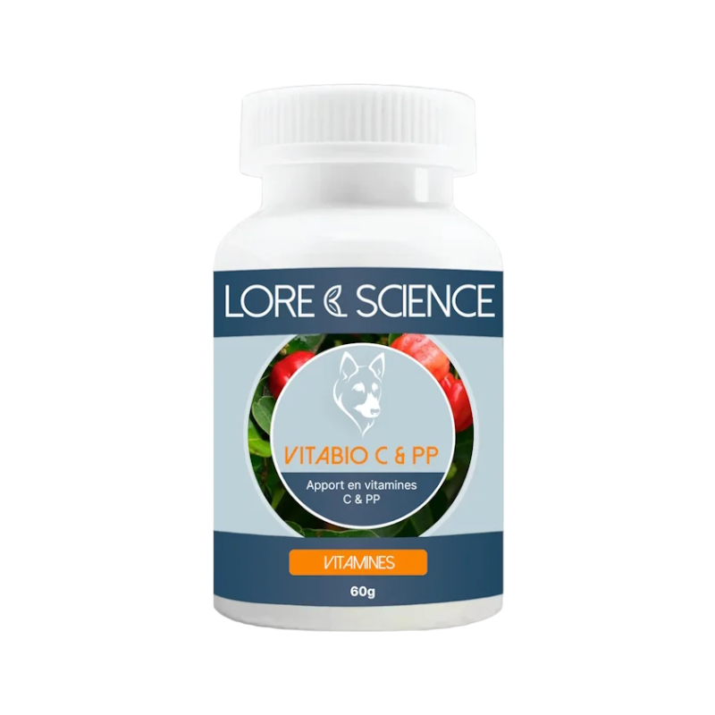 Lore & Science - Complément alimentaire chien VitaBio C & PP | - Ohlala
