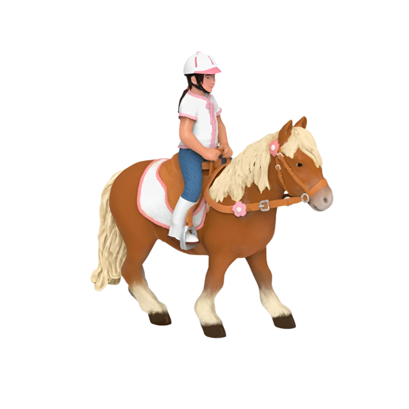 Papo - Figurine l'Enfant Cavalière | - Ohlala