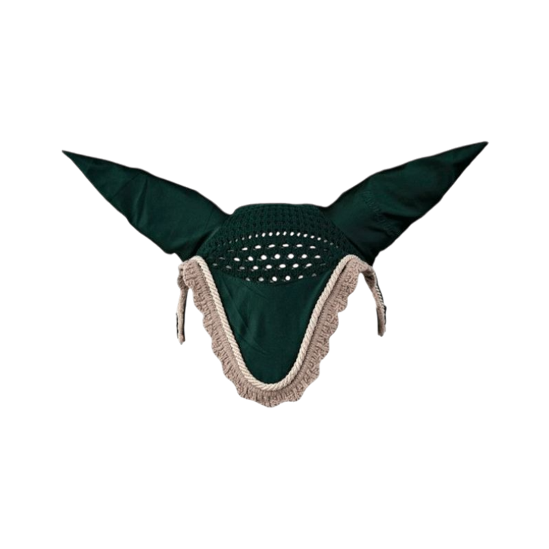 Lami-cell - Bonnet court pour chevaux Elegance vert | - Ohlala