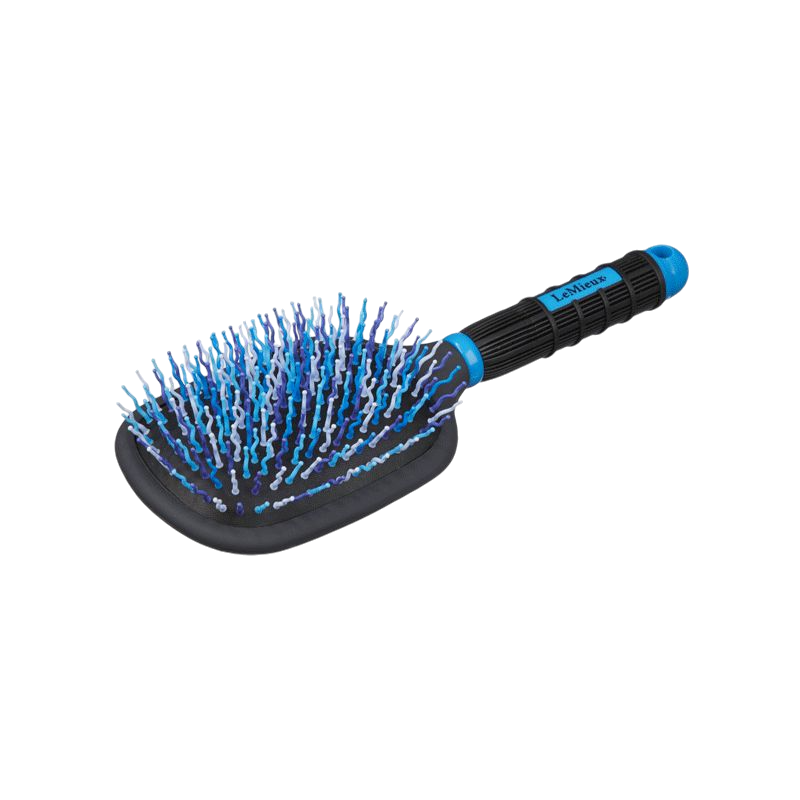 LeMieux - Brosse à crins Tidy Plus bleu | - Ohlala