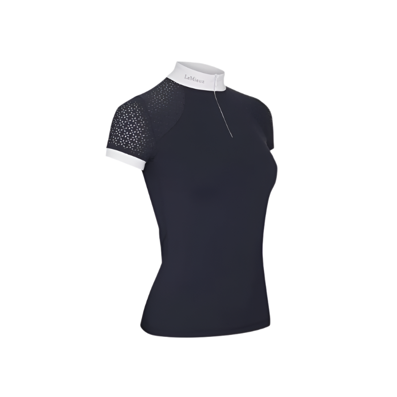 LeMieux - Chemise manches courtes femme Olivia marine | - Ohlala